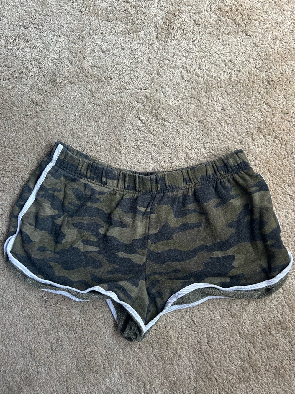 PINK Victoria's Secret Green Camo  Shorts